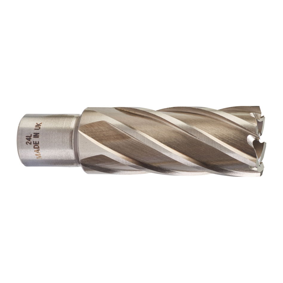 Milwaukee Zubehör 4932343299 HSS-Fräskrone 24 x 50 mm