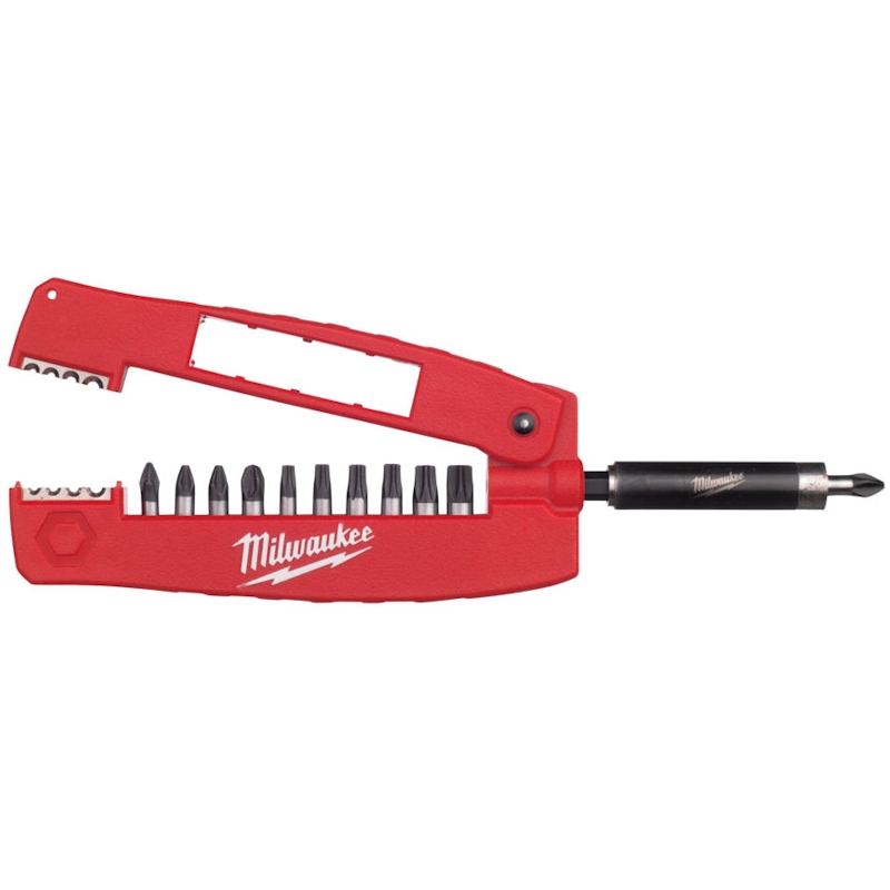 Milwaukee Zubehör 4932352941 Shockwave Schraubenbitsatz 12-teilig