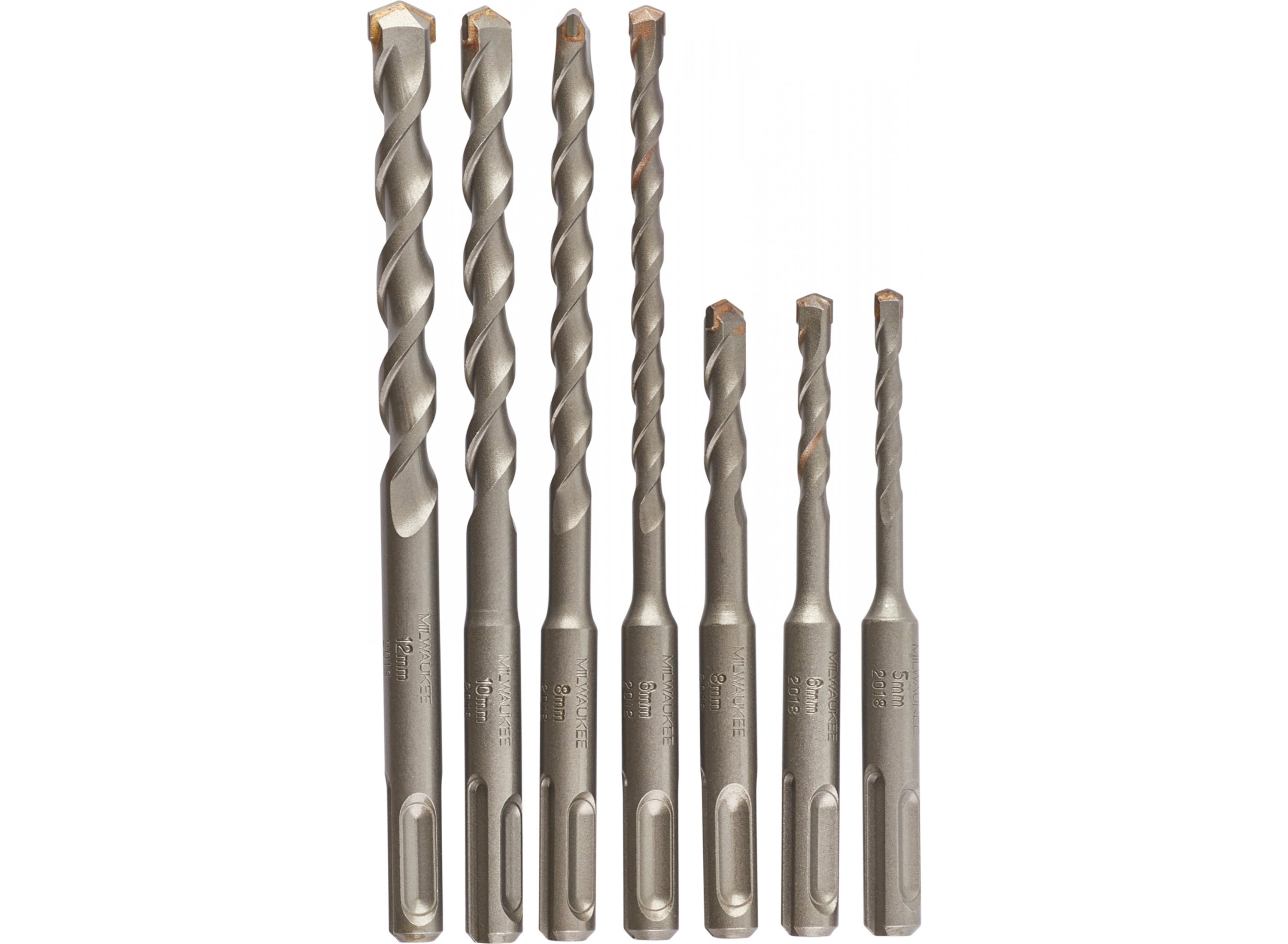 Milwaukee Zubehör 4932471244 SDS+ Hammerbohrer-Set für Bauunternehmen, 7-teilig