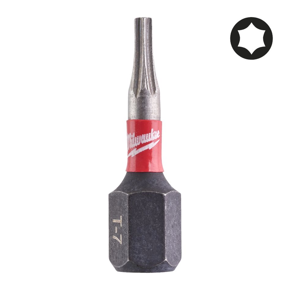 Milwaukee Zubehör 4932500363 SHOCKWAVE Schraubenbit TX20 25 mm 3ST