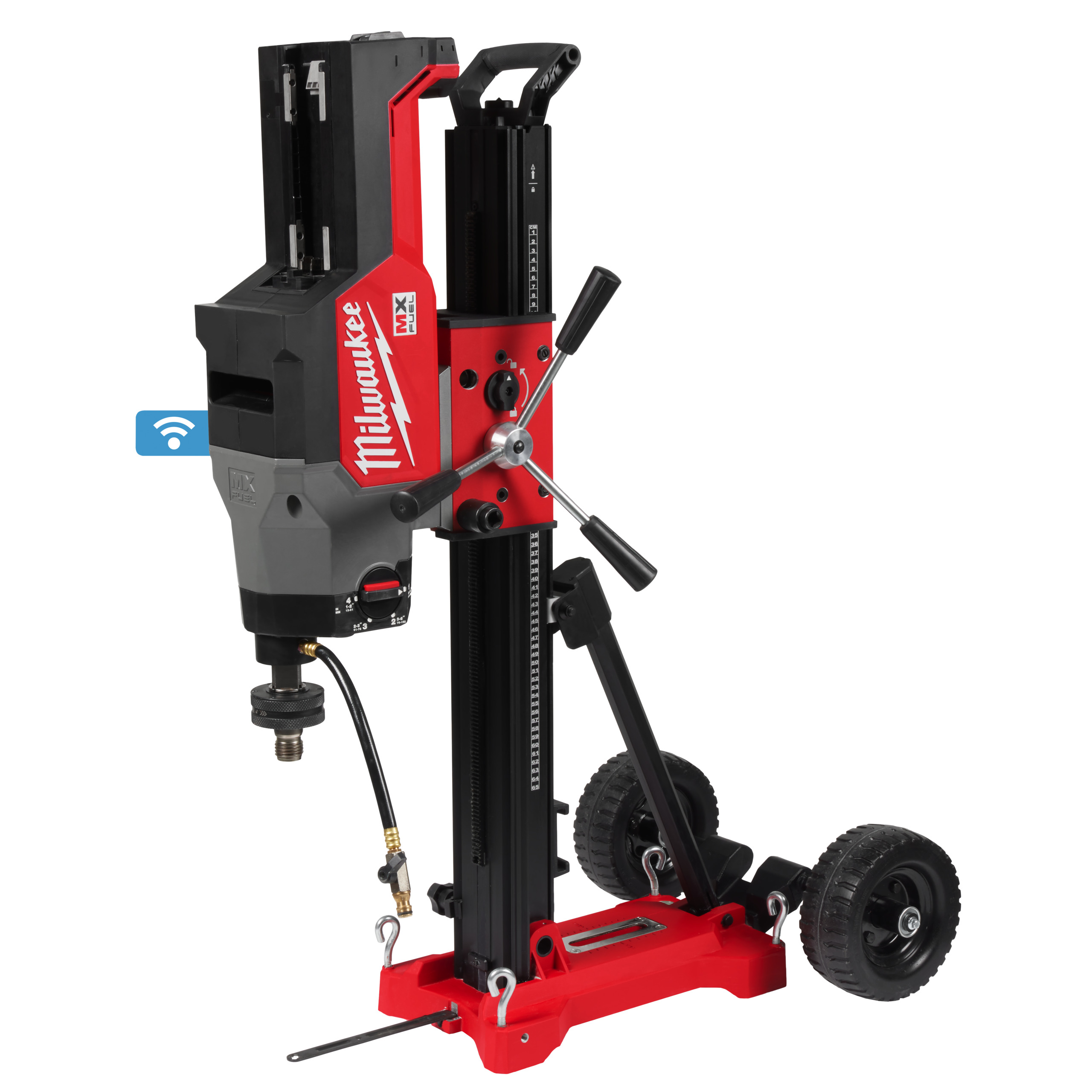Milwaukee MX 4933493142 MXF DCD350 KIT-0 Diamant-Kernbohrmaschine 350 mm 72 Volt inkl. Bohrständer