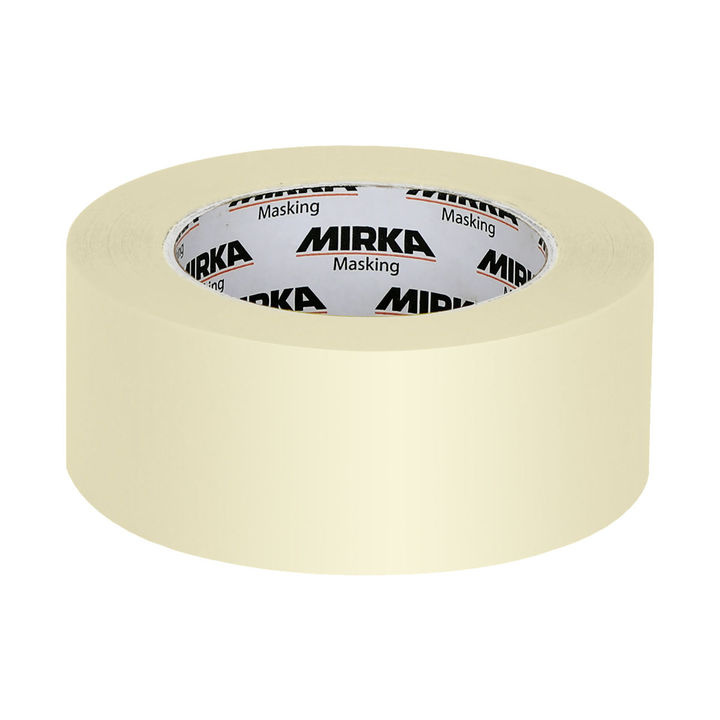 Mirka Zubehör 9191003601 Abdeckband 100˚C Weiße Linie 36mmx50m 24Stk