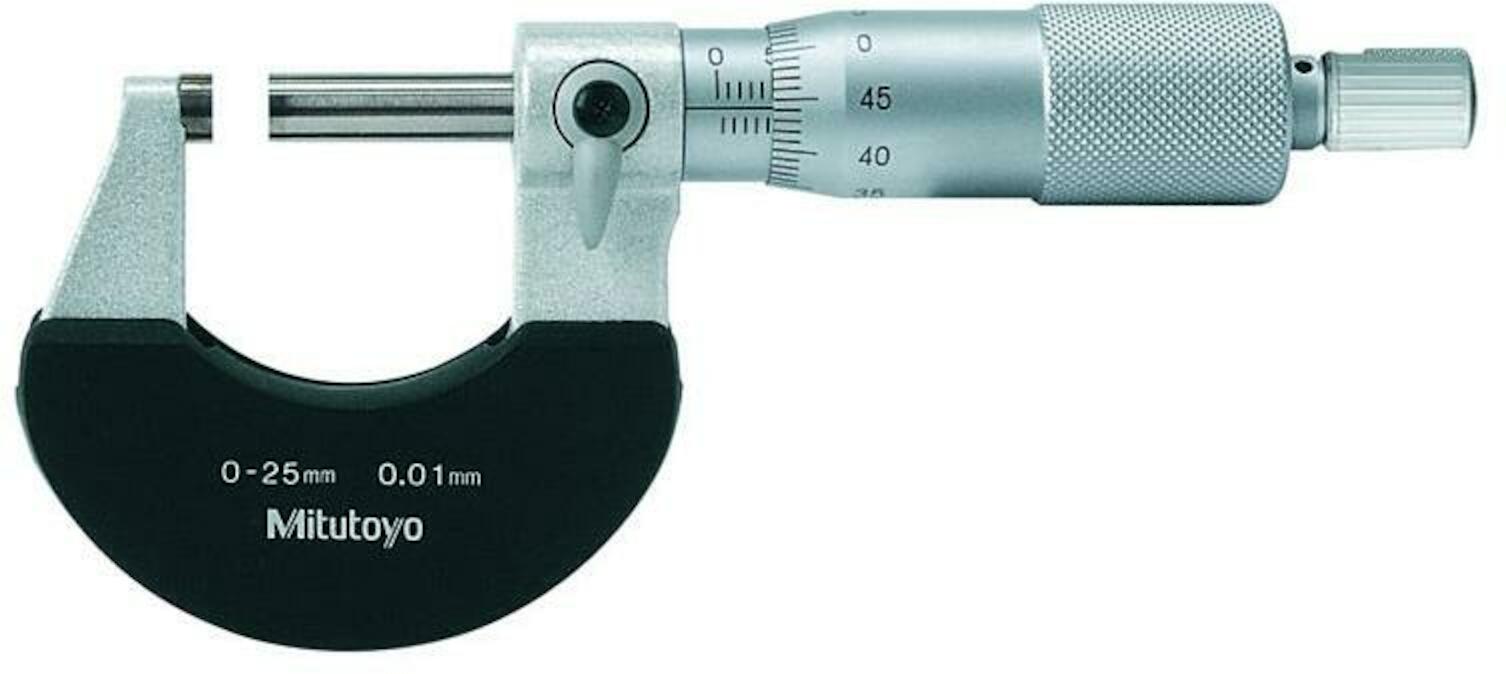 Mitutoyo 102-301 102-301 Au&szlig;engewindelehre 0&ndash;25 mm/0,01 mm