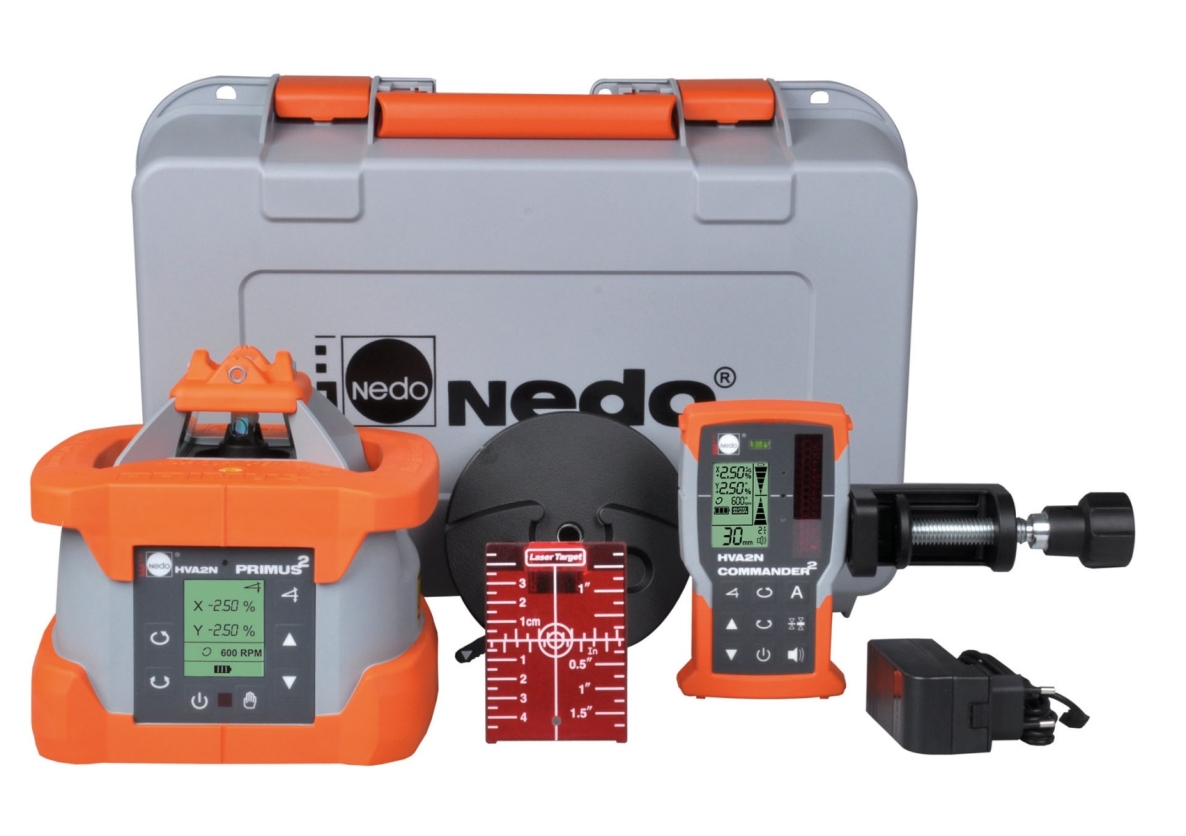 Nedo NV472061 Primus2 HVA2N Baulaser + Commander2 Empfänger!