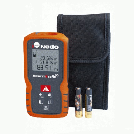 Nedo 705584 Laser Messfix 50 Entfernungsmesser