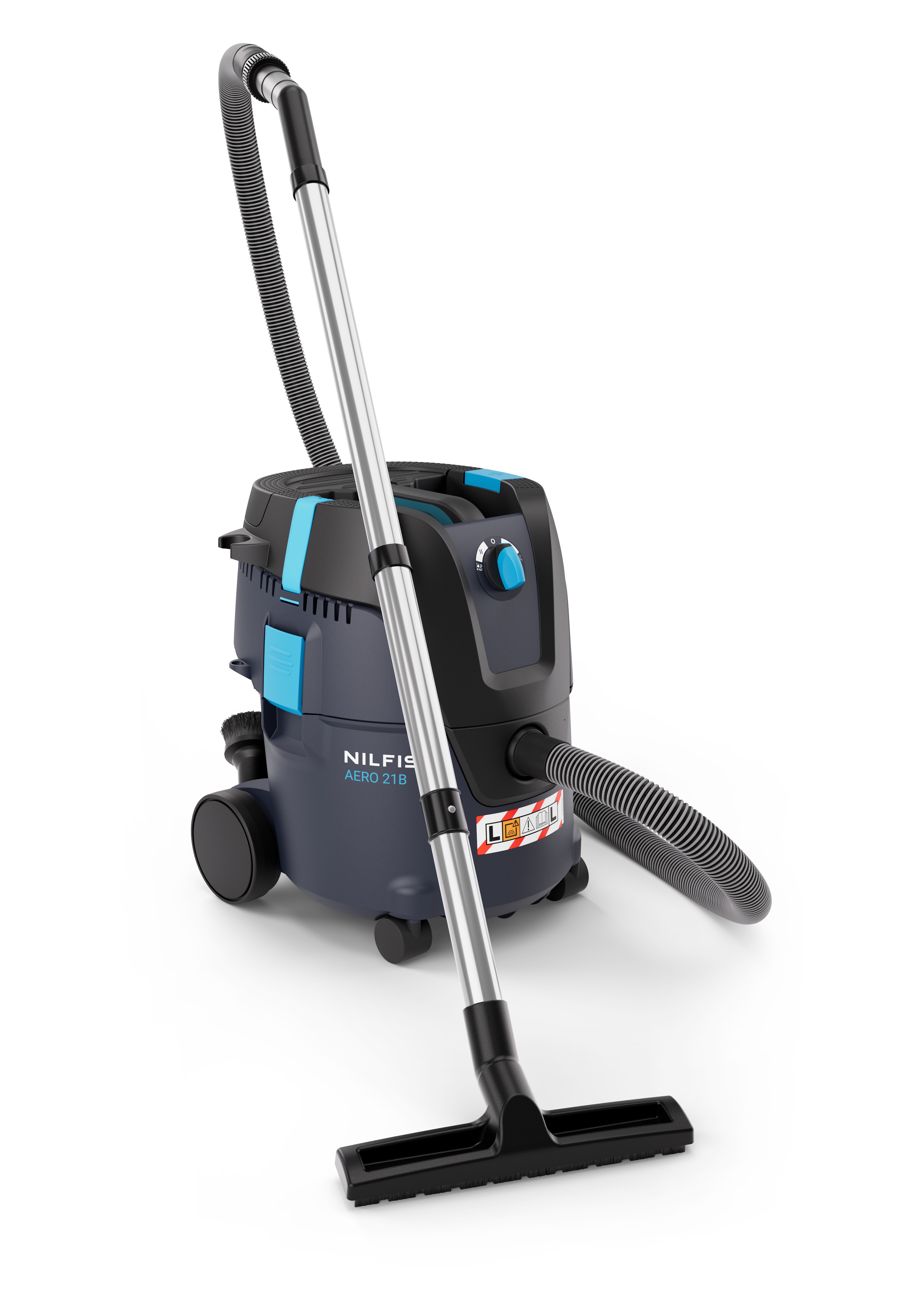 Nilfisk 107419700 AERO 21B-0L PC BP36V Akku Nass-/Trockensauger 36V 160W inkl. 1x 6Ah und Ladeger&auml;t