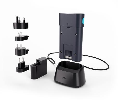 Nilfisk Accessoires 128389489 Stützbatterie und Ladestation für VU200 (Grab & Go System)