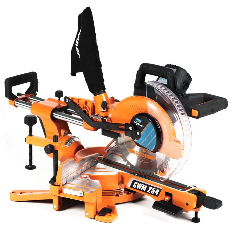 Norton Clipper 70184608464 CWM254 254 mm Kappsäge + Laser + kostenloser Meißelsatz