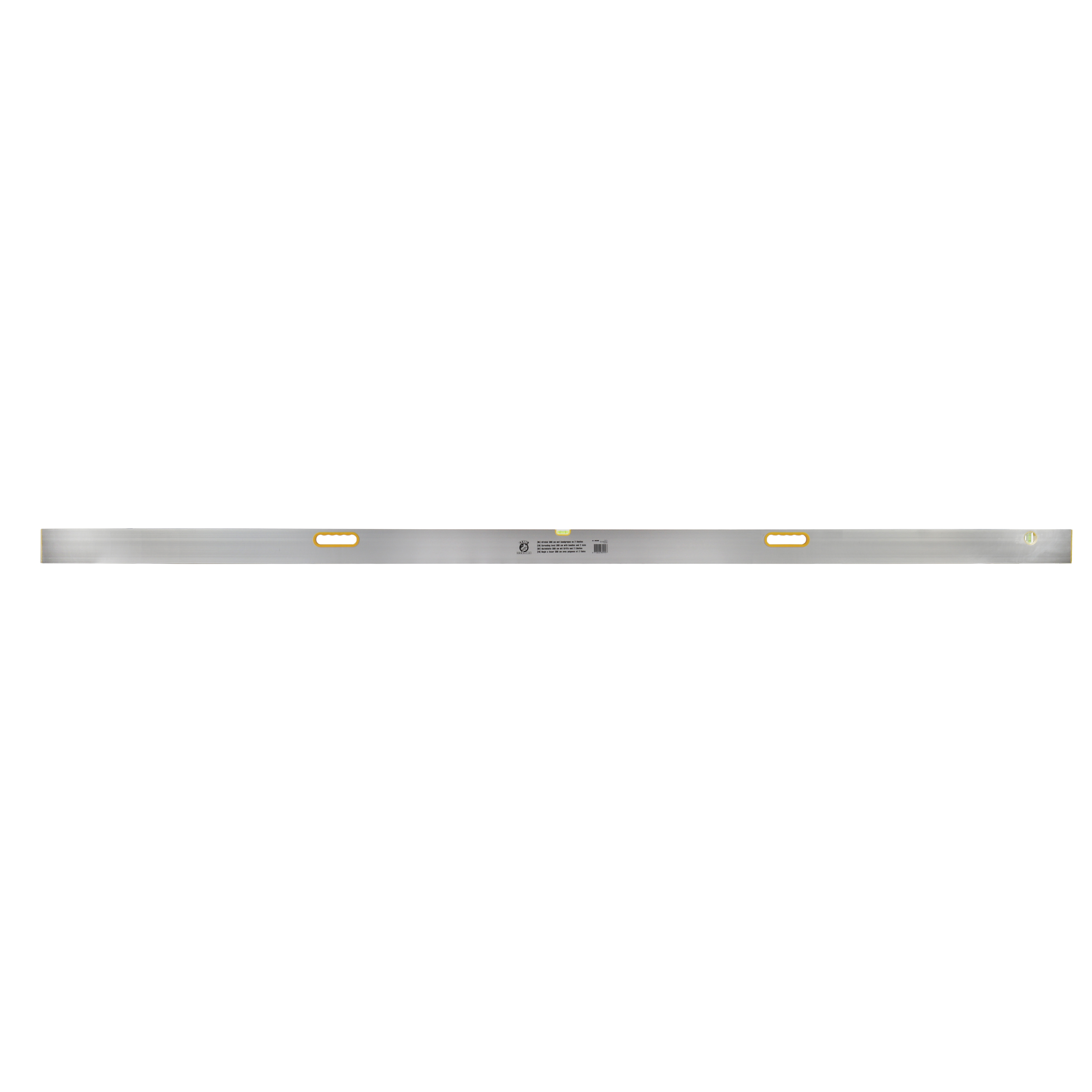 Orit ML0330 Nivellierlatte mit Wasserwaage und Griff 300 cm