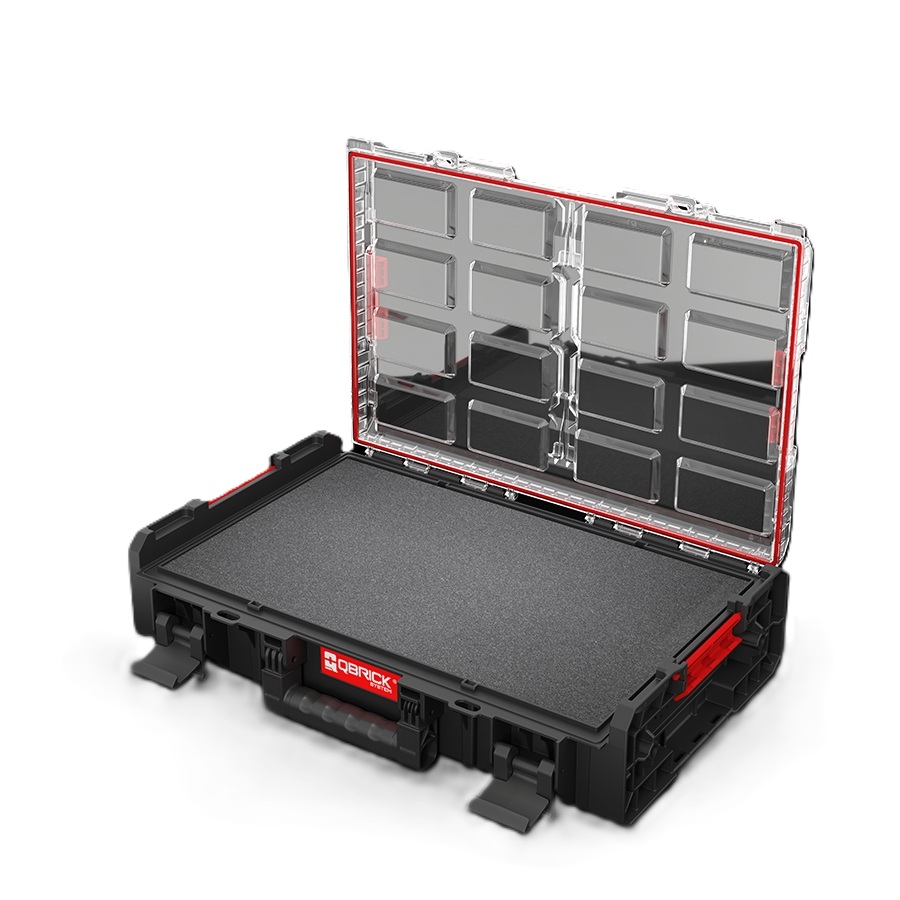 QBrick ORGQXL2FCZAPG001 System ONE Organizer XL 2.0 Mehrschichtige Schaumstoffeinlagen