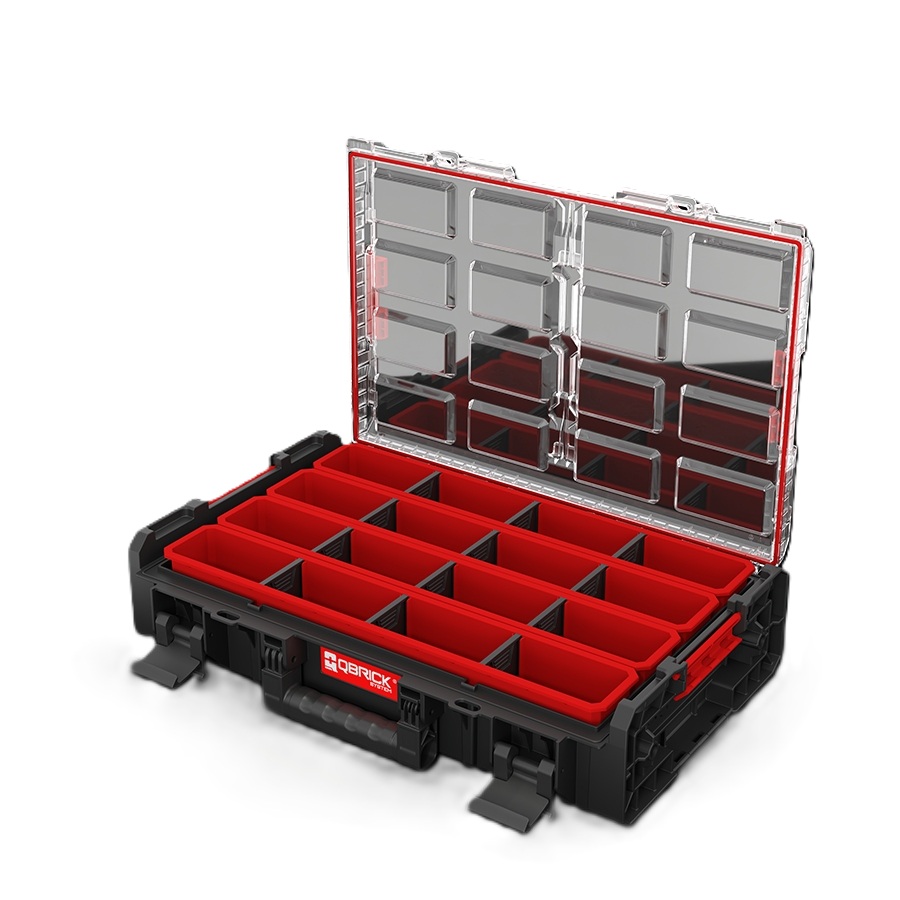 QBrick ORGQXL2LBCZAPG001 Ein Organizer XL 2.0 Langer Behälter