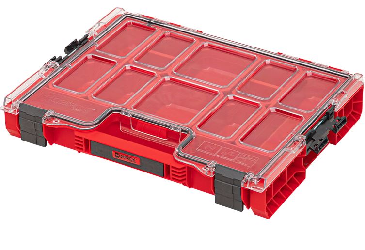QBrick ORGQPRO200CZEPG001 PRO Organisator 200 Rot Ultra HD