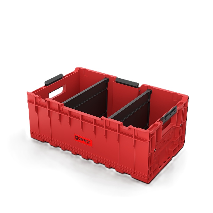 QBrick SKRQPBOX2CCZEPG001 System ONE Box 2.0 Plus Red Ultra HD Custom Storage Box
