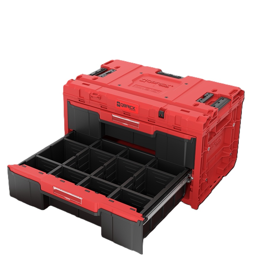 QBrick SKRQONED2CZEPG001 ONE DRAWER 2 TOOLBOX 2.0 RED ULTRA HD Werkzeugkoffer