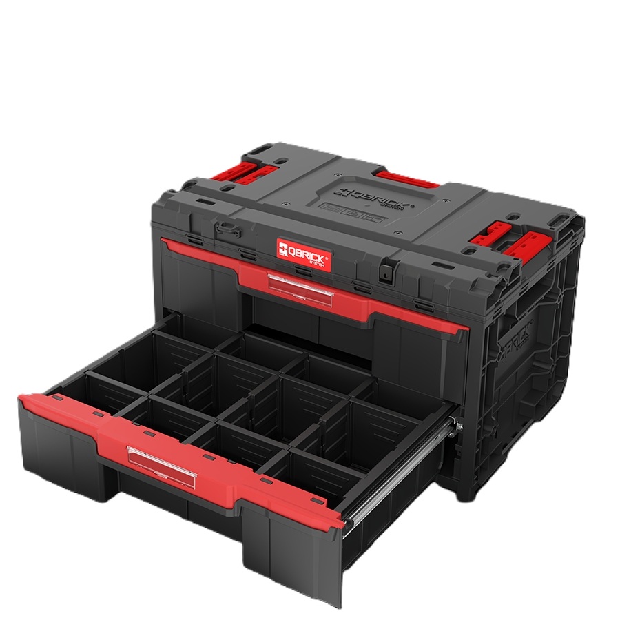 QBrick SKRQONED2CZAPG003 Ein Werkzeugkasten mit 2 Schubladen Toolbox 2.0