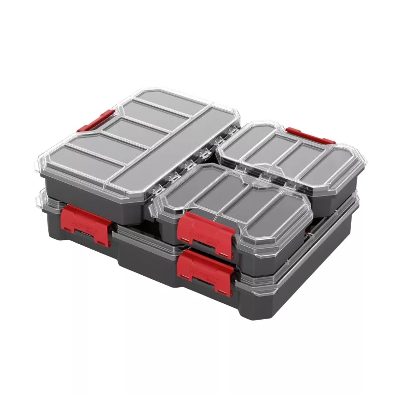QBrick Z261995PG001 Regular Organizer Compact Set 1 B Sortimentskoffer-Set schwarz
