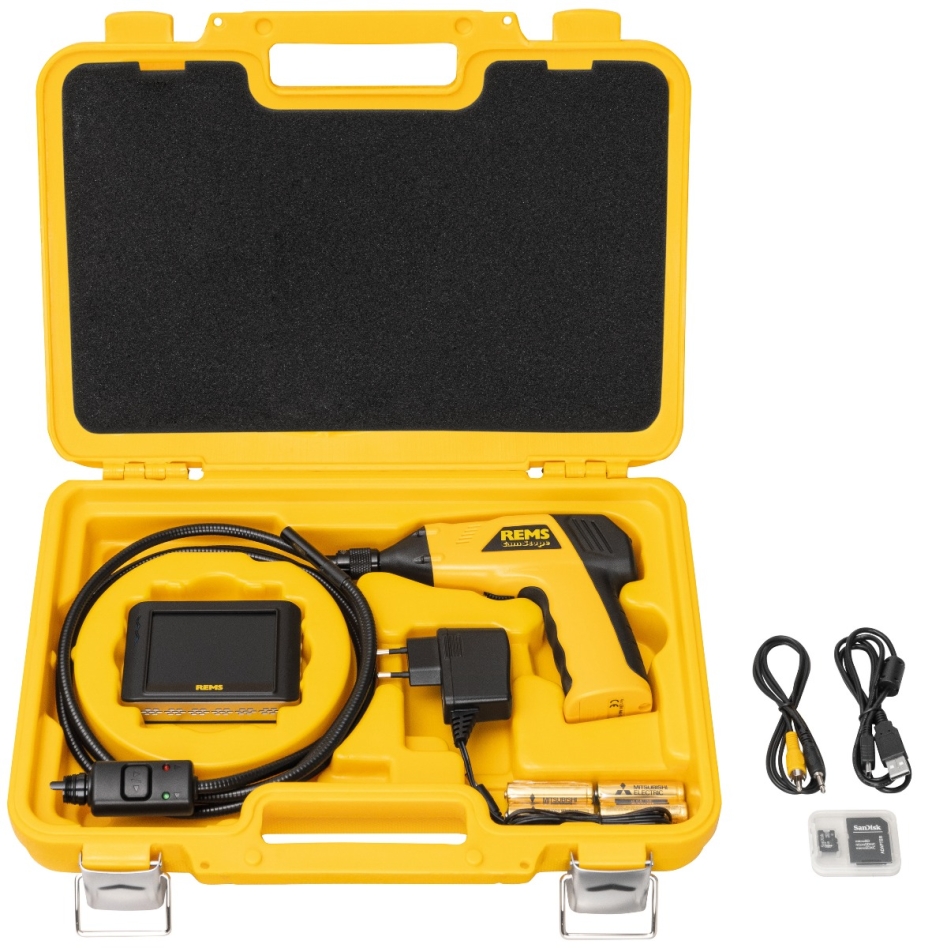 Rems 175113 R220 175113 CamScope Set 9-2 180° / 90° Kamera Endoskop mit drahtloser Signalübertragung