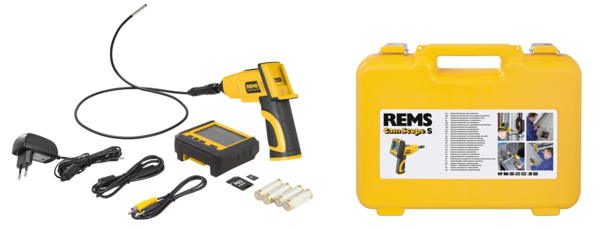 Rems 175138 R220 CamScope S Set 5.2-1 Kamera-Endoskop mit drahtloser Signalübertragung