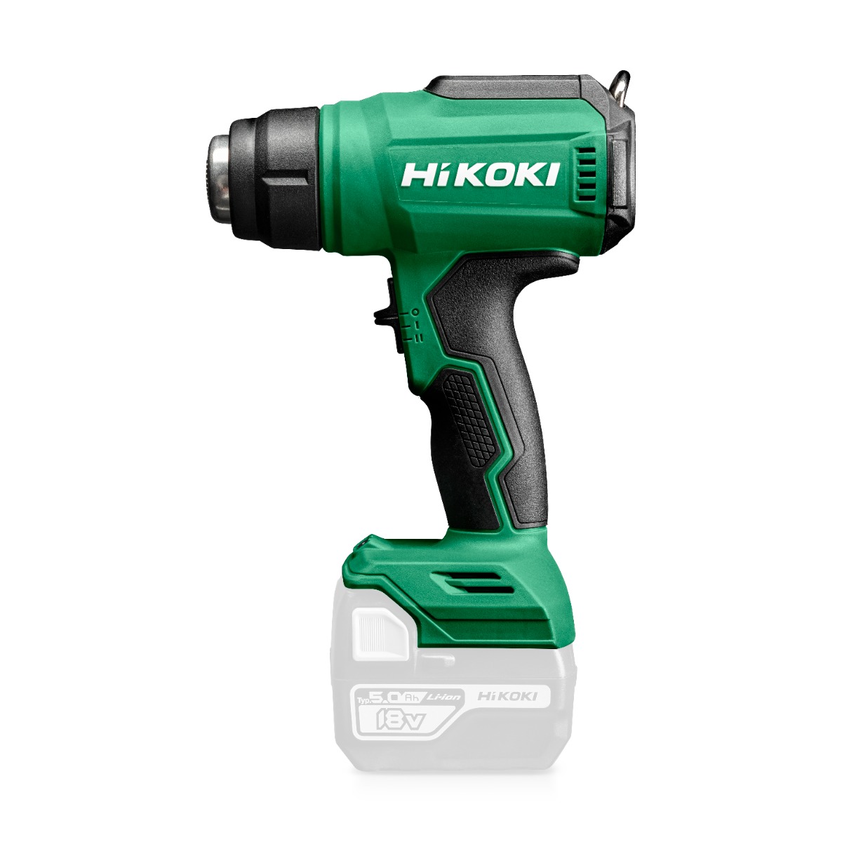 HiKOKI RH18DAW4Z Akku-Heißluftgebläse 18V ohne Akkus und Ladegerät