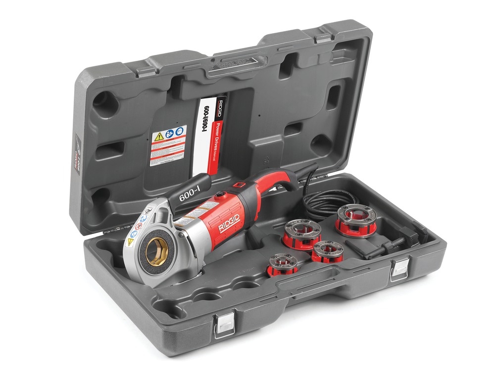 Ridgid 44878 Modell 600-I Manueller Gewindeschneidsatz 1/2"-1 1/4"