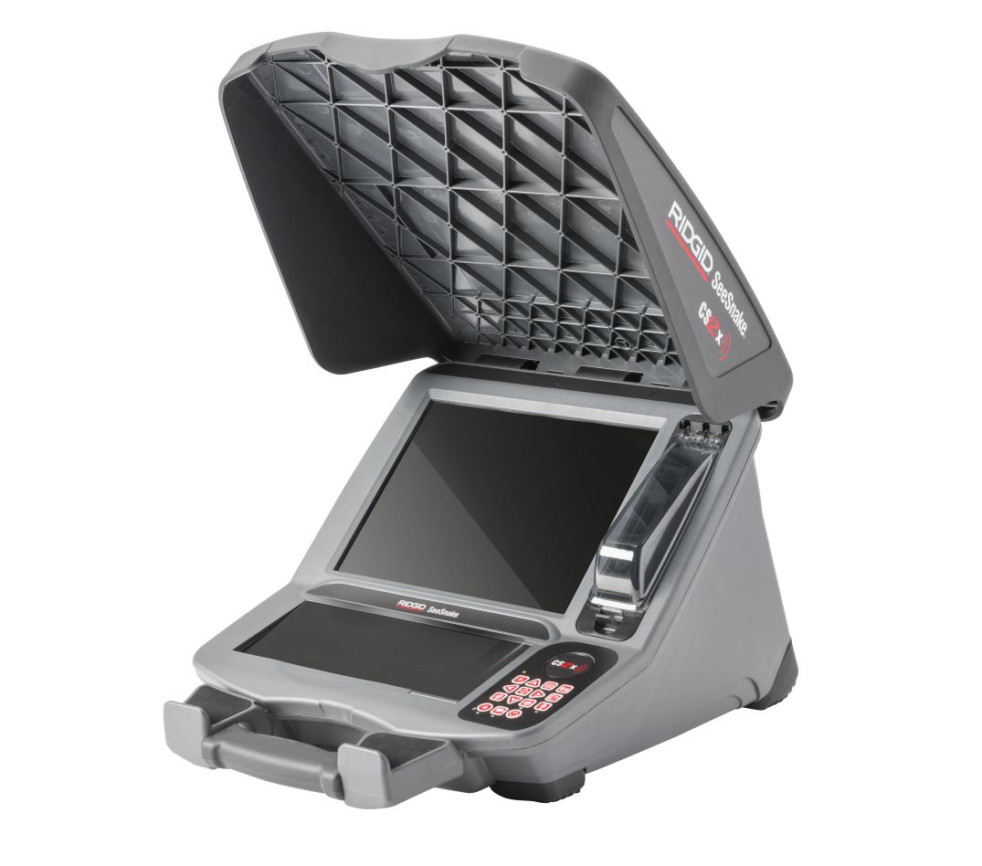 Ridgid 57293 CS12x Digitaler Berichtsmonitor 2x Akkus und Ladegerät