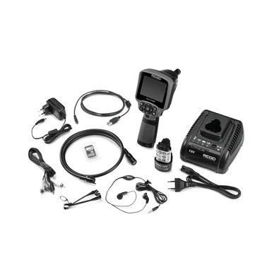 Ridgid 63888 micro CA-350x Inspektionskamera mit Wi-Fi 230 V inkl. 12V Batterie
