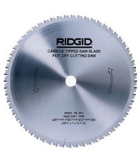Ridgid Zubehör 58476 TCT-Sägeblatt für Trockenschnittmaschine 590L 355 x 25,4 x 80