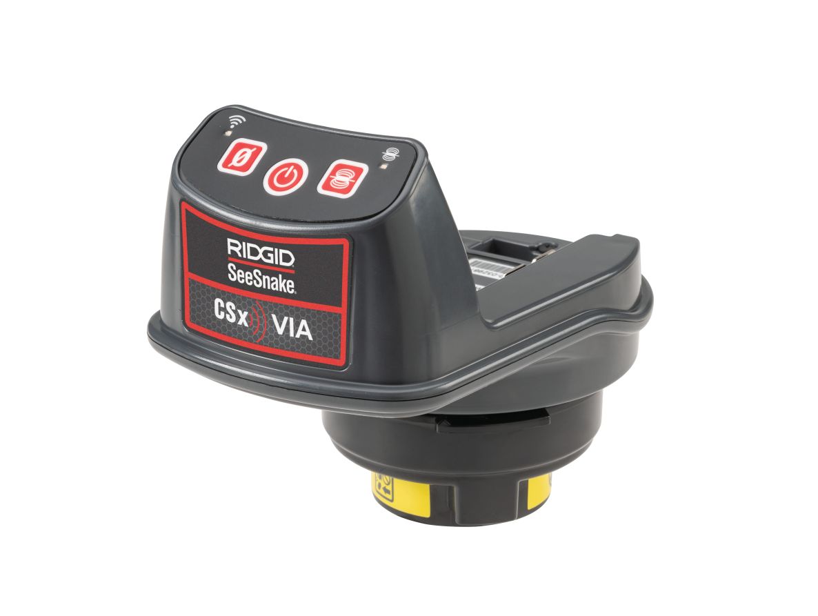 Ridgid Zubehör 71313 CSx Via Inspection Kameraanschluss/Wi-Fi Hub Adapter 1x 5.0Ah Akku und Ladegerät