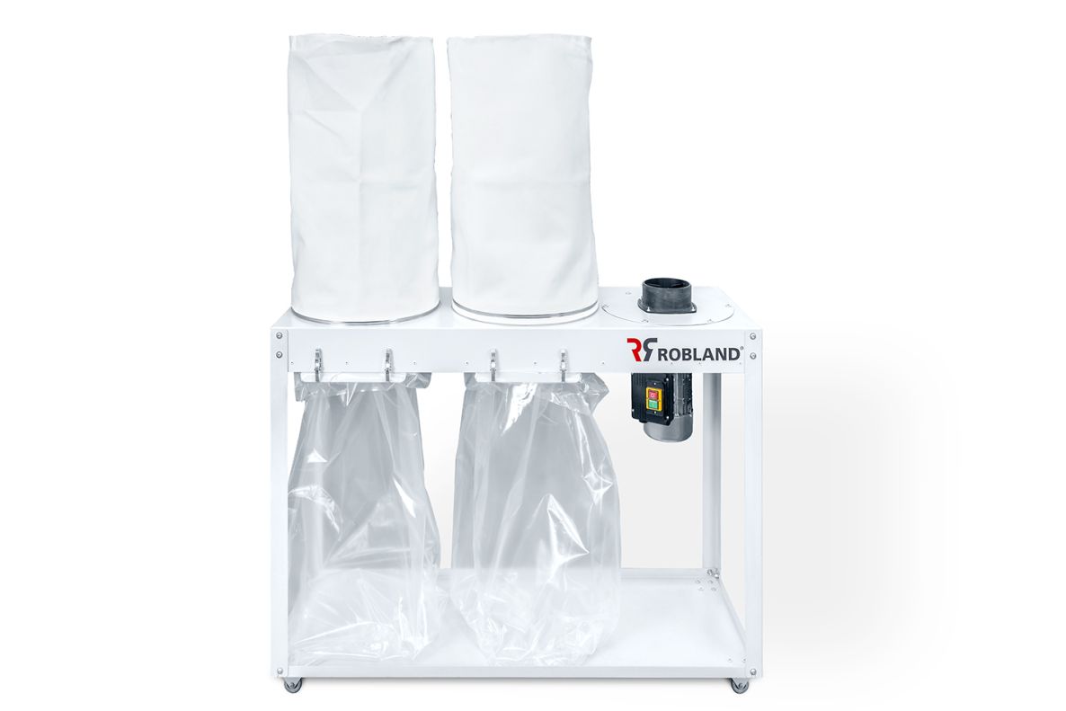Robland TN-DC2M Zwei-Beutel-Späneabsauger 230V mono