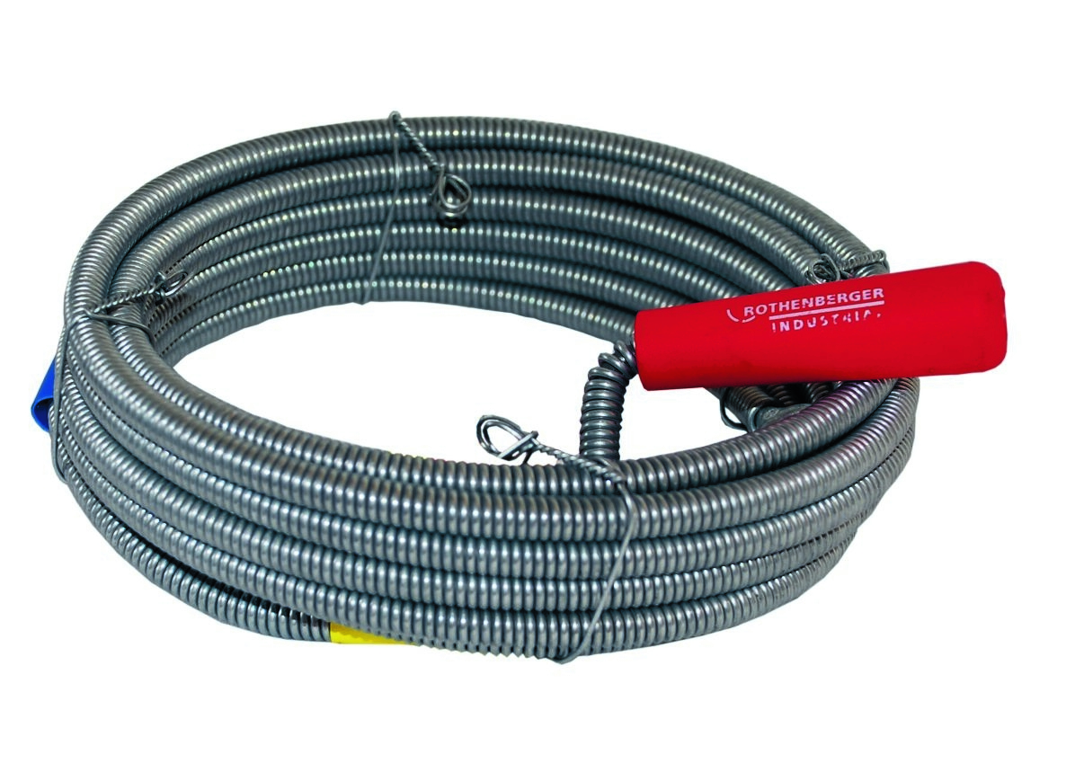 Rothenberger Industrial 1500000139 Reinigungsspirale mit Klaue, 3m