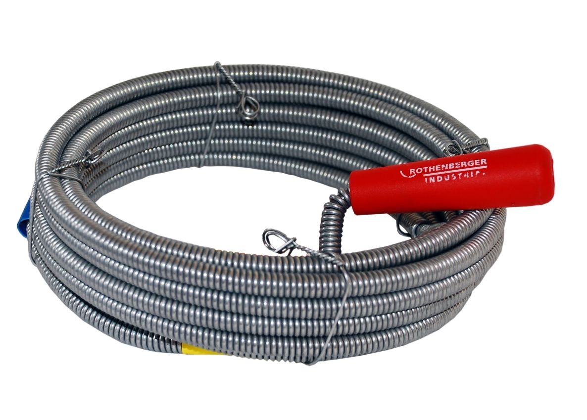 Rothenberger Industrial 1500000140 Reinigungsspirale mit Klaue, 5m