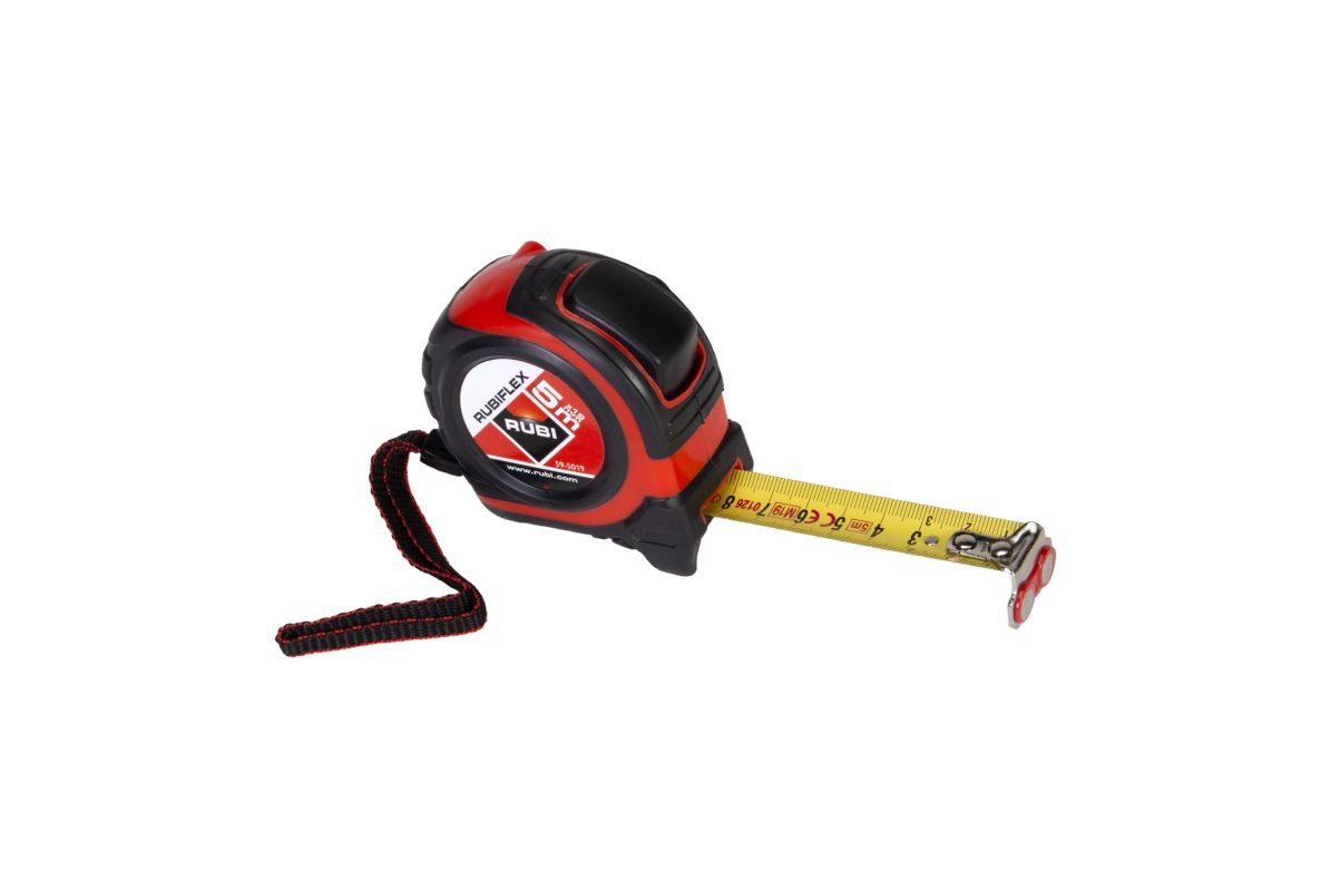Rubi 75901 RUBIFLEX-Bandmaß 5 m x 19 mm 