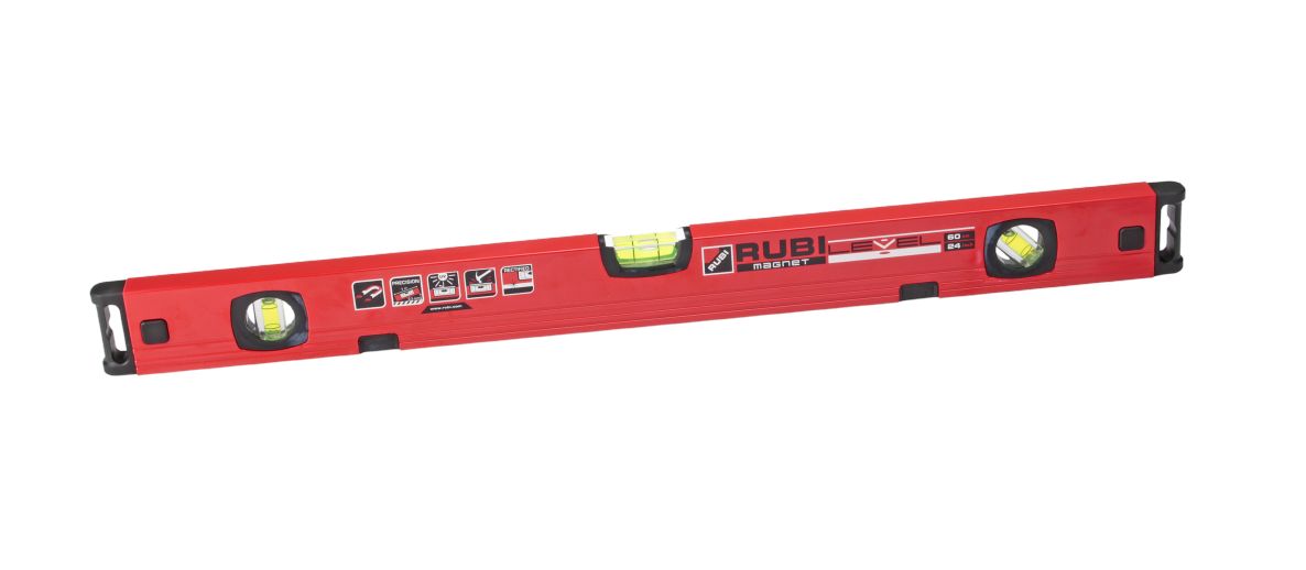 Rubi 76930 RUBILEVEL MAGNET Wasserwaage 60 cm