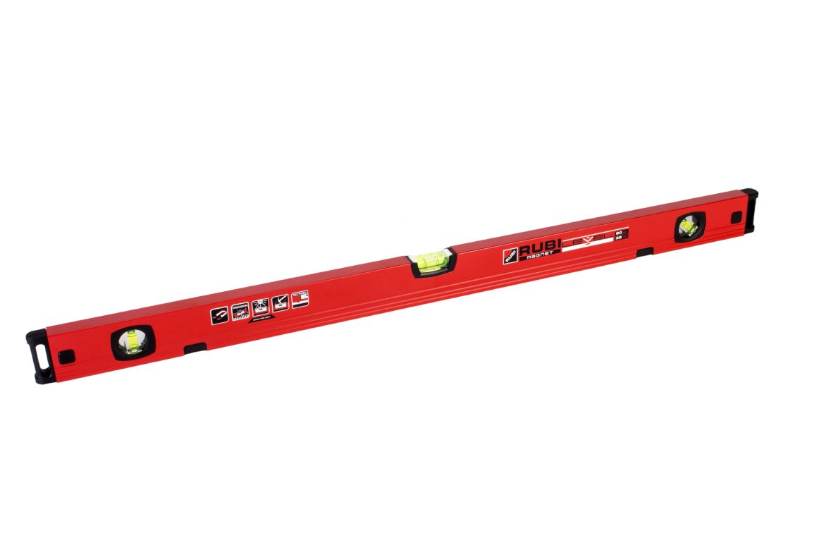 Rubi 76931 RUBILEVEL MAGNET Wasserwaage 80 cm