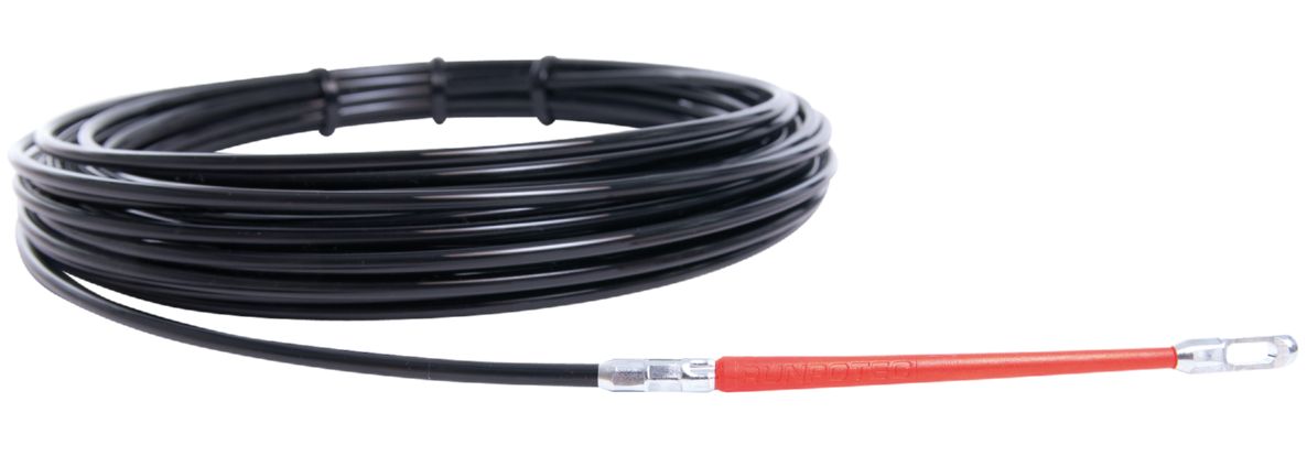 Runpotec 30027 Perlon-Abzugsfeder Ø4mm mit RunpoGleiter 5m