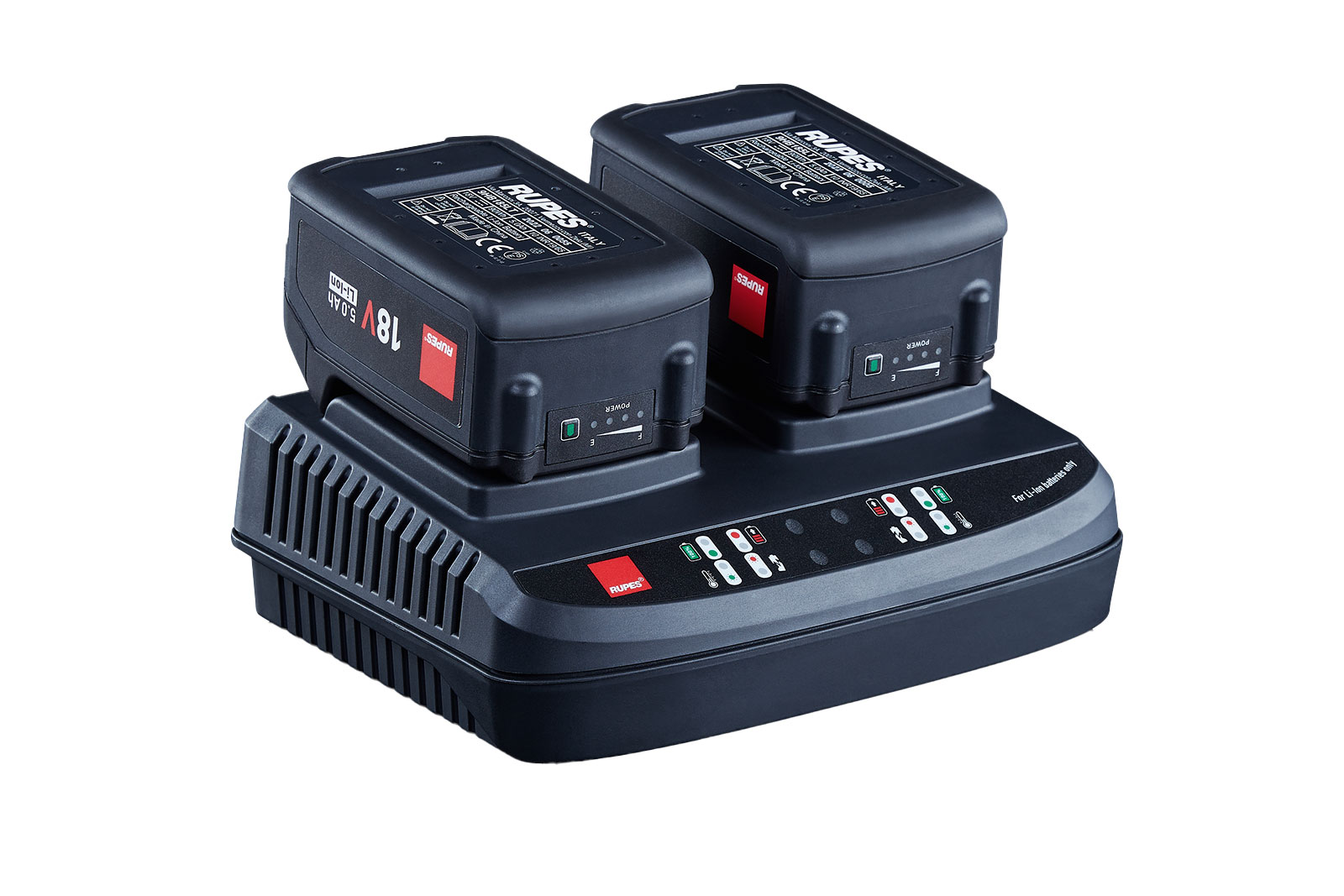 Rupes Zubehör RU-9HC185LT/DE Doppeltes Batterieladegerät 18V