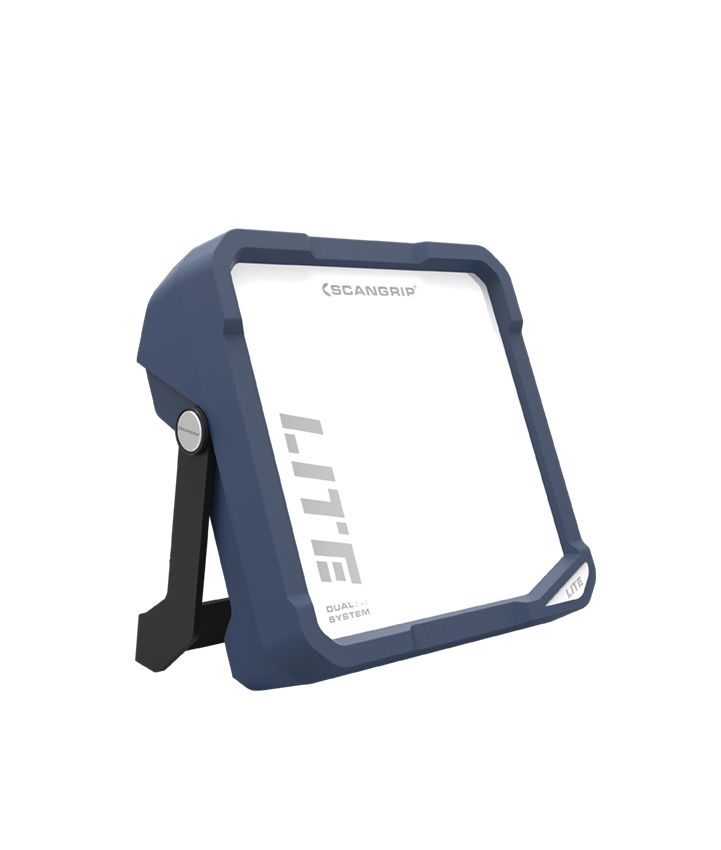 Scangrip 03.5451 Vega Lite 1500 C+R Wiederaufladbare und 230-Volt-LED-Bauleuchte 1500 Lumen