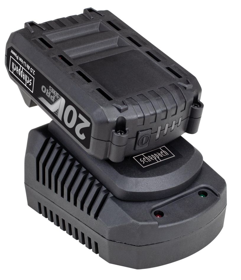 Scheppach 7909205702 Akku-Schnellladegerät 20ProS