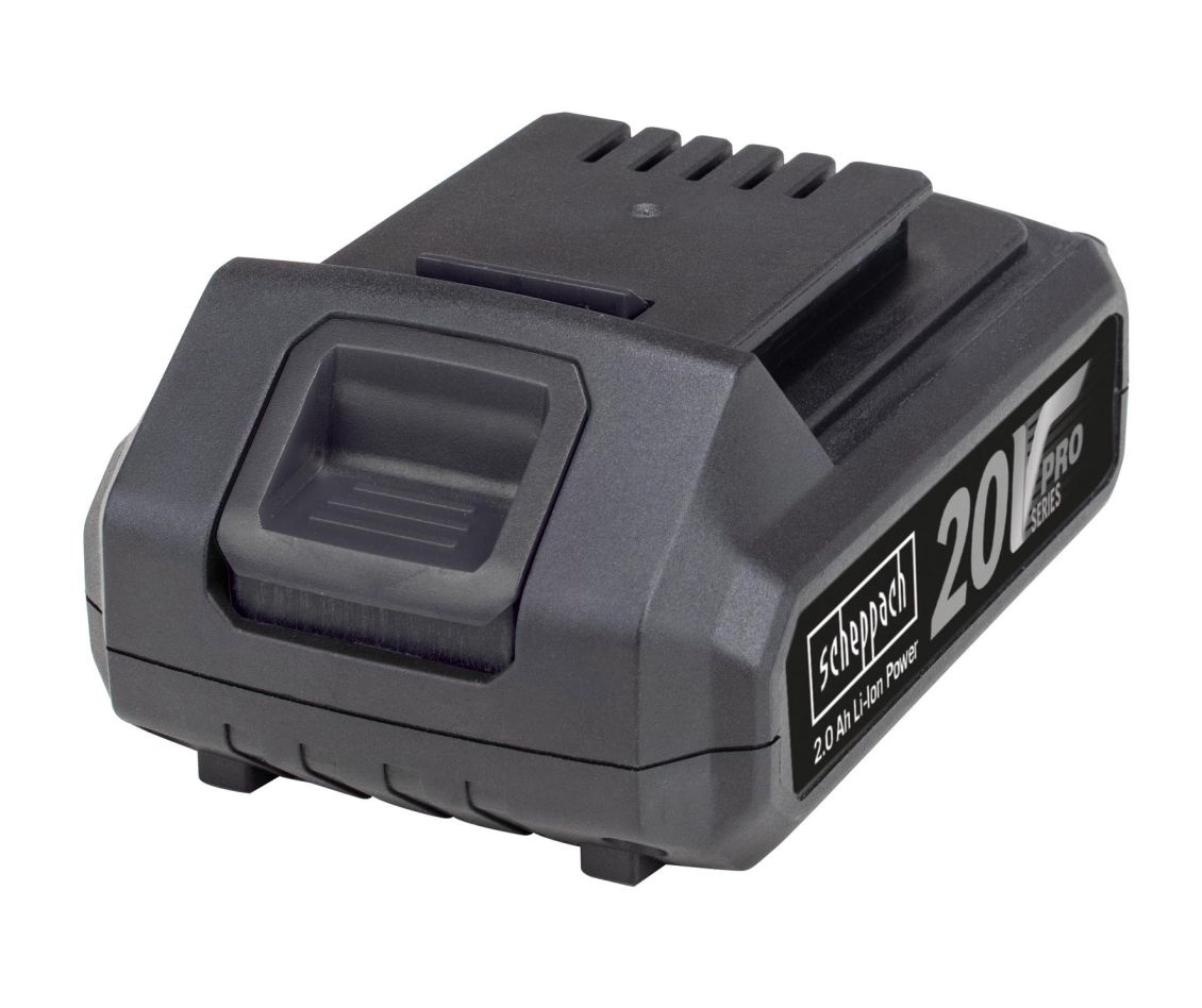 Scheppach 7909205701 BA2.0-20ProS Akku 20 V, 2,0 Ah 