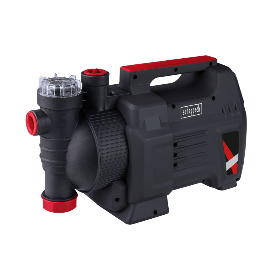 Scheppach 5909410901 Brauchwasserpumpe GP1100JET LCD 1000W