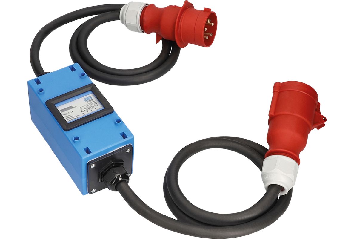 Schwabe 61745 CEE MIXO Stromverbrauchszähler 400V/16A IP44 H07RN-F 5G2.5 2x1.5m