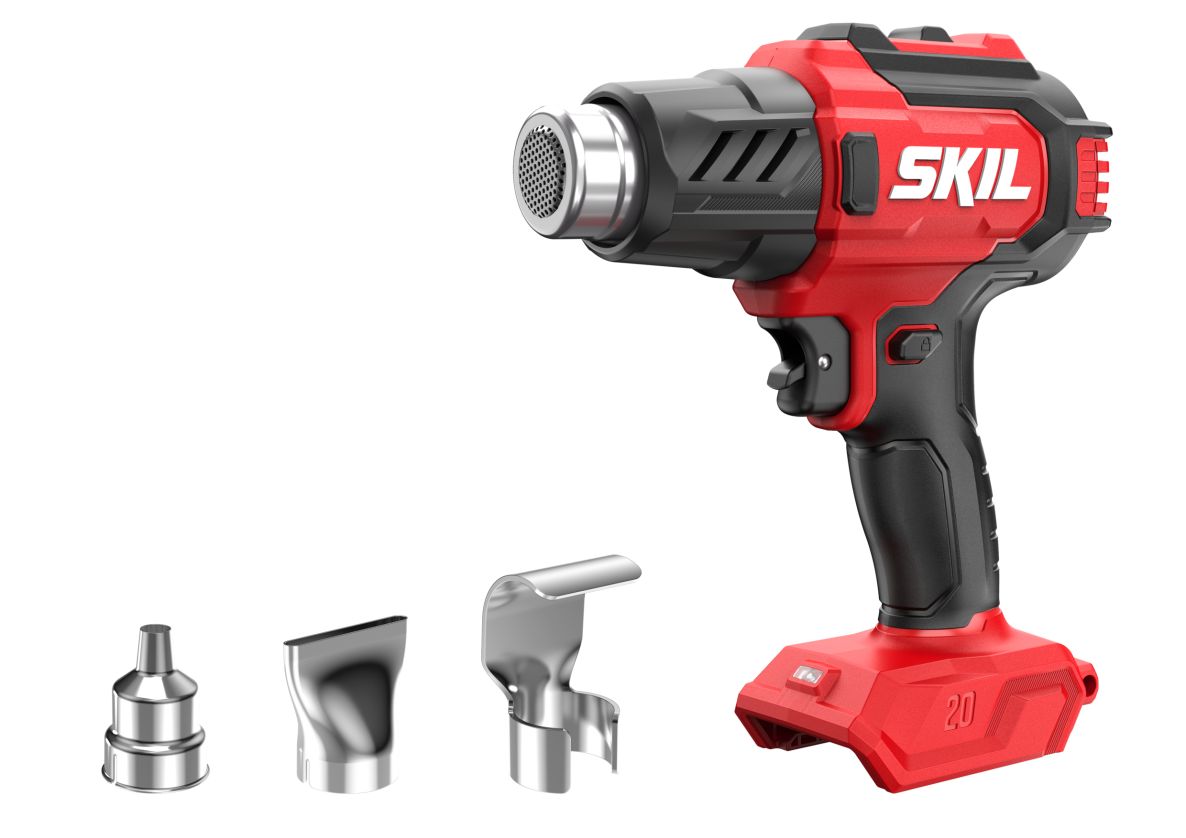 SKIL VA1E3981CA Kabellose Hei&szlig;luftpistole 20V ohne Batterien und Ladeger&auml;t im Karton