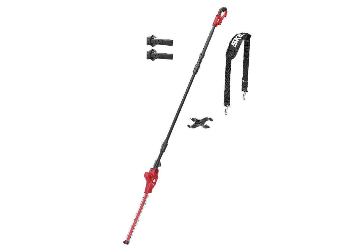 SKIL GV1E0640CA 0640CA Teleskop-Akku-Heckenschere 20 V, ohne Akkus und Ladeger&auml;t, im Karton