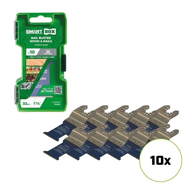Smart Blades H32BM10 UN TRA 32x51mm BiM Klinge h-s 10St.