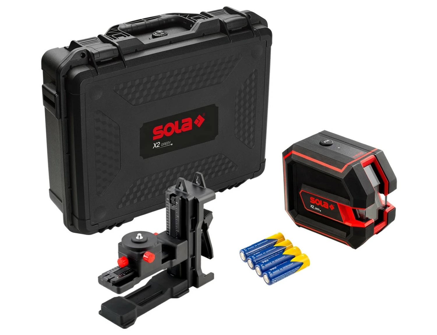 Sola 71014101 X2 Grüner professioneller Kreuzlinienlaser