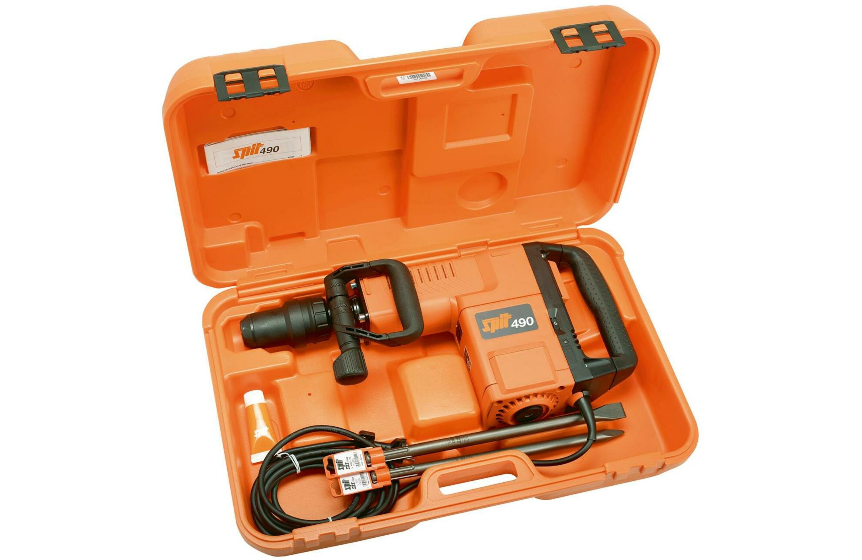 Spit 010245 490 Aufbrechhammer 1500 Watt - SDS MAX + 2 Meißel
