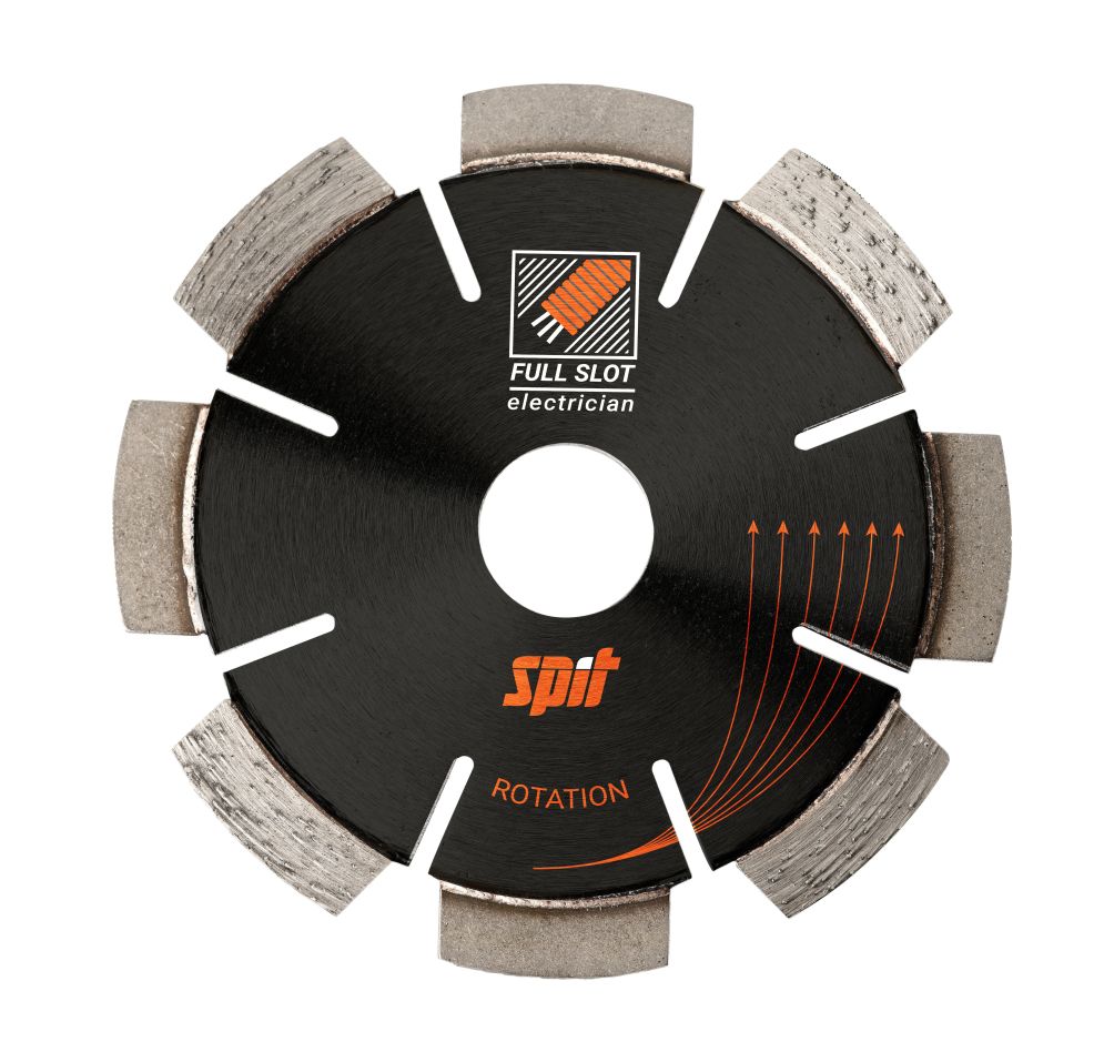 Spit Zubeh&ouml;r 610203 D90 Diamantscheiben-Set 125 mm, Stein, Full-Slot, 3 St&uuml;ck