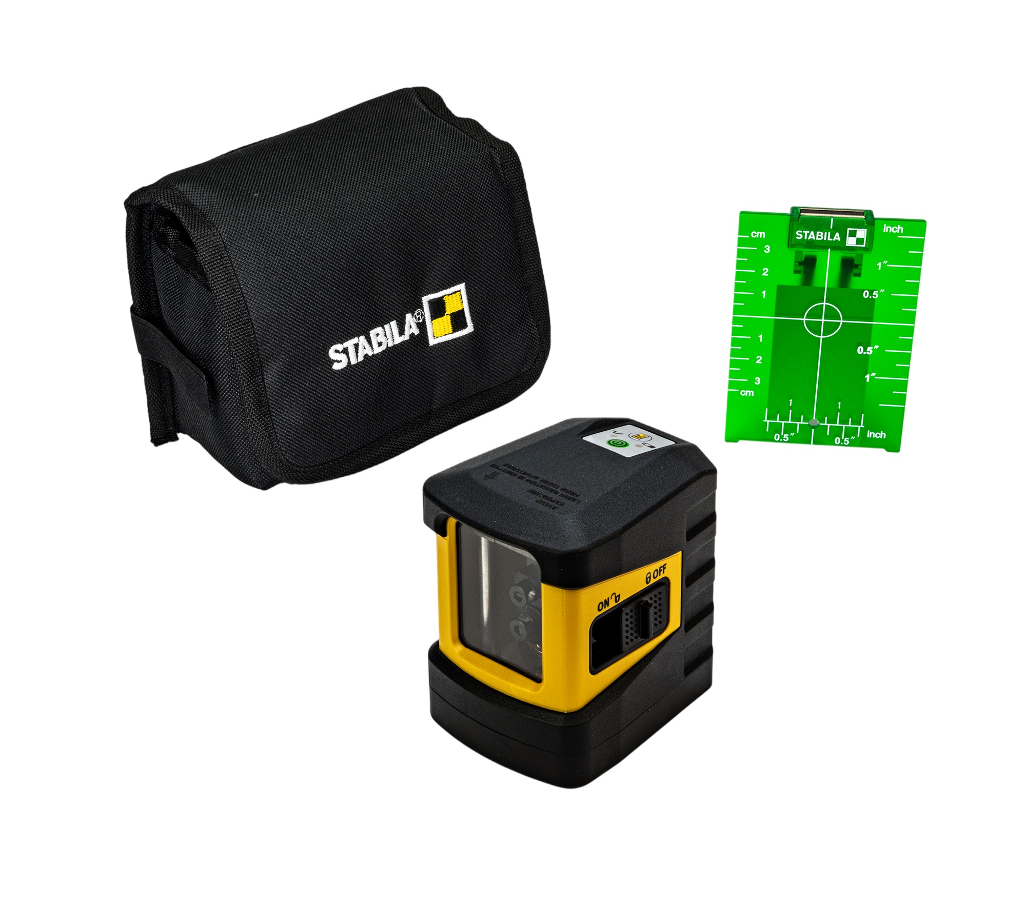 Stabila 20229 LAX 60 G Kreuzlinienlaser-Set grün selbstnivellierend