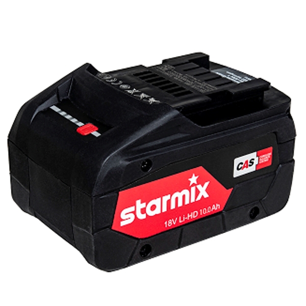 Starmix Zubehör 457031 Akku 18 Volt 10.0.Ah LiHD