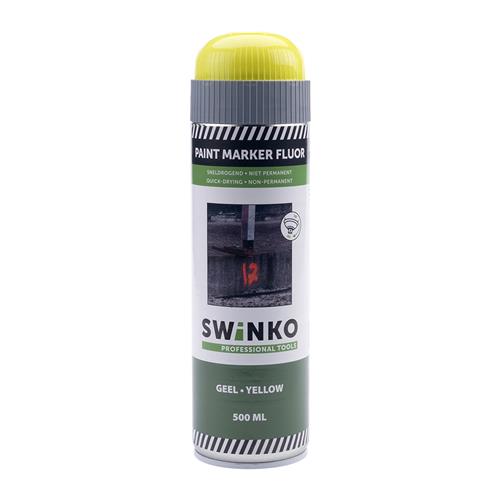 Swinko 24.001.02 Markierungsfarbe Farbmarkierer 500 ml - gelb fluoreszierend